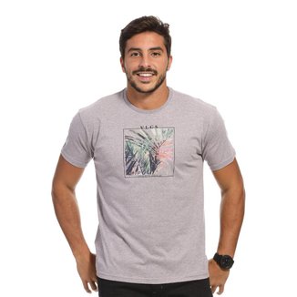 Camiseta VLCS Logotipia Manga Curta Roxa