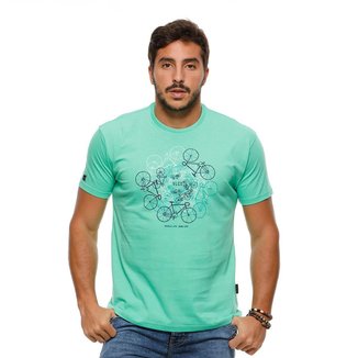 Camiseta VLCS Logotipia Manga Curta Verde