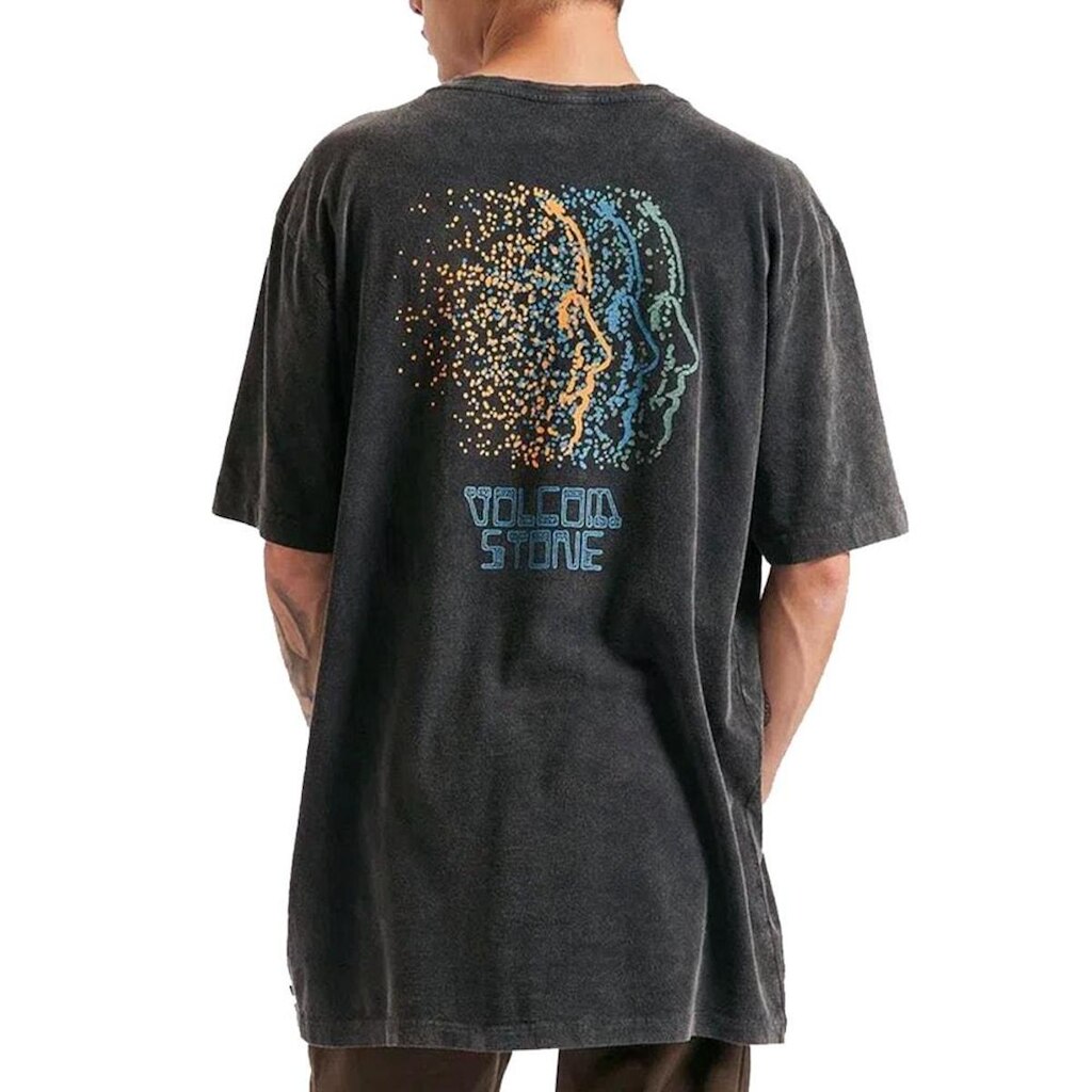 Camiseta Volcom Concious Collider Preta
