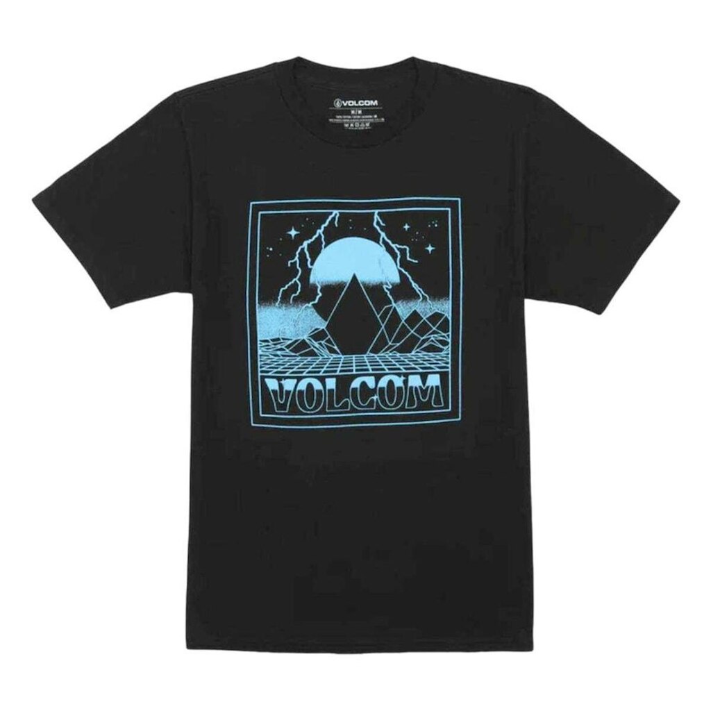 Camiseta Volcom Remote Viewer Preta