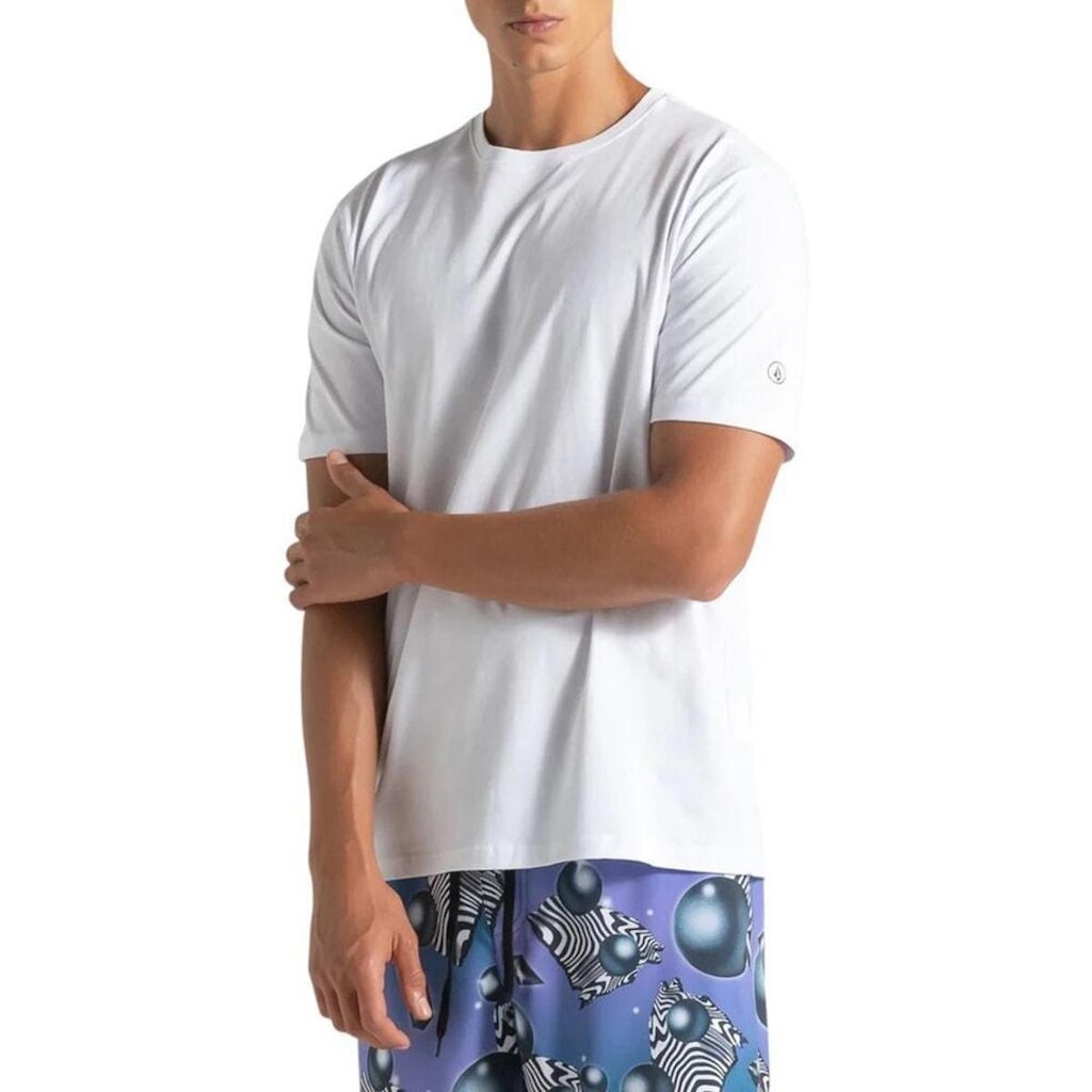 Camiseta Volcom Solid Stone Branca