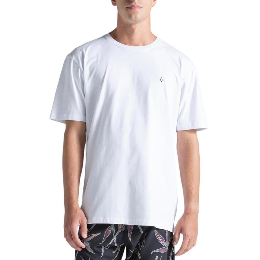 Camiseta Volcom Stone Blanks Branca