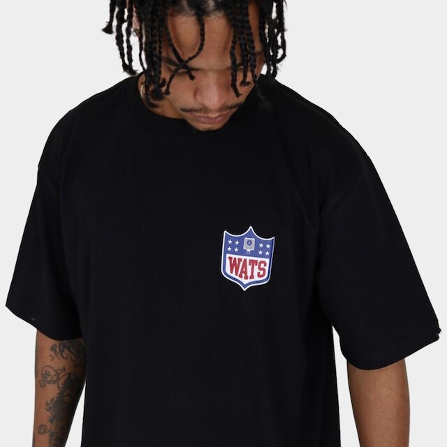 Camiseta Wats Stars Cap Preta