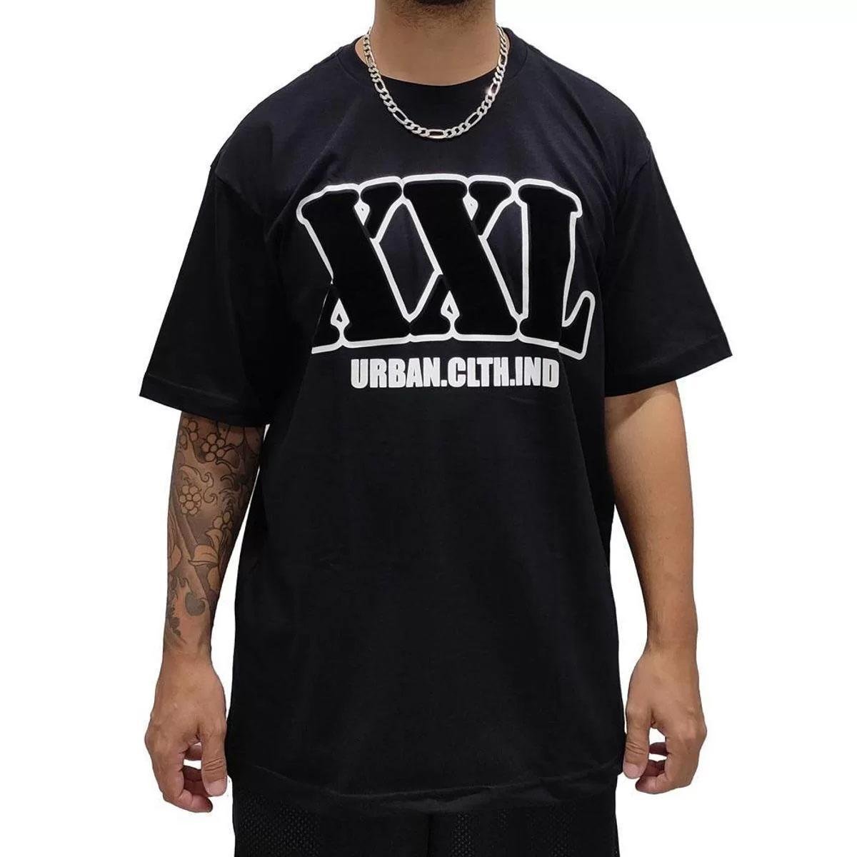 Camiseta XXL Hip Hop Logo Plus Size XXL-046 | Zattini