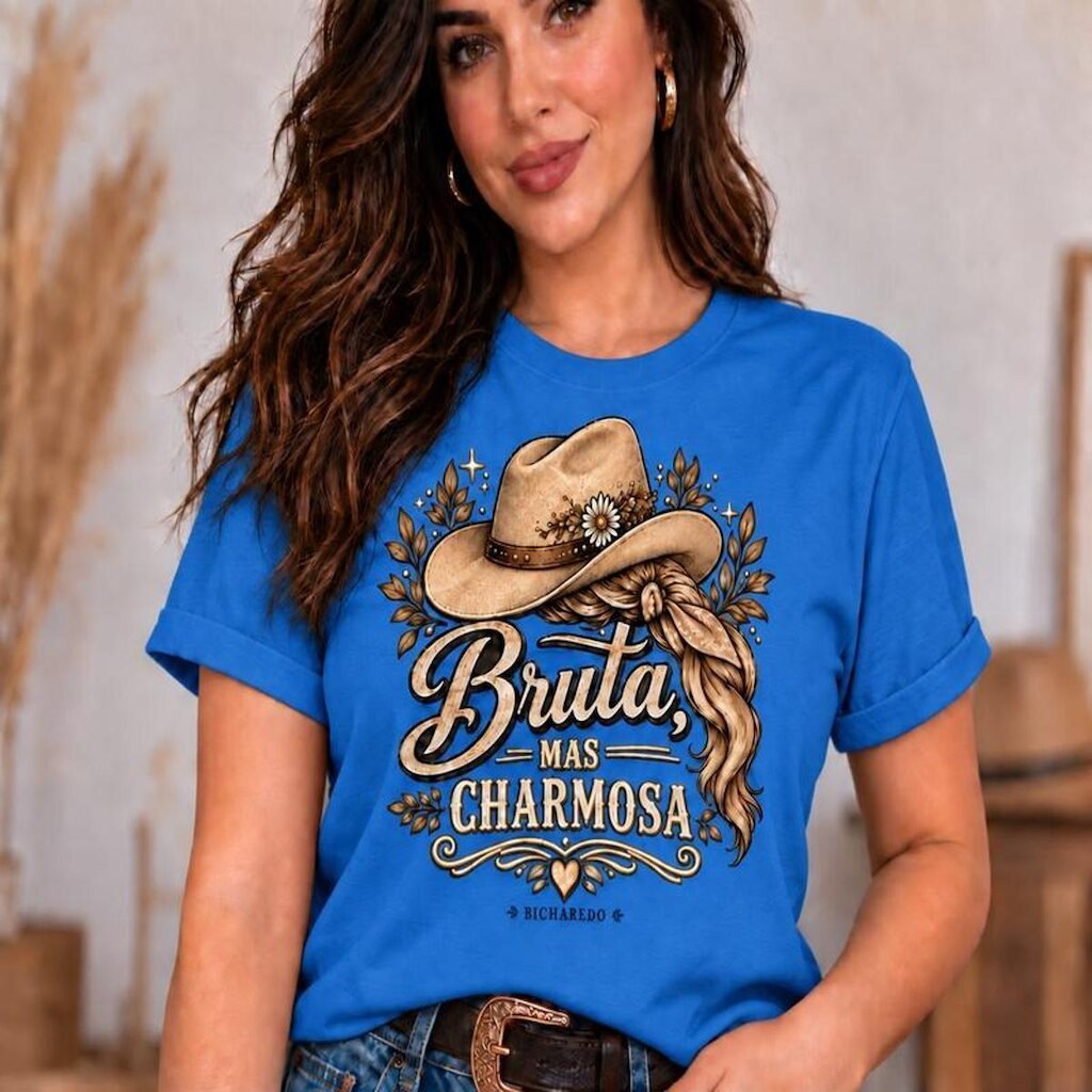 Camisetas Femininas Bruta Mas Charmosa