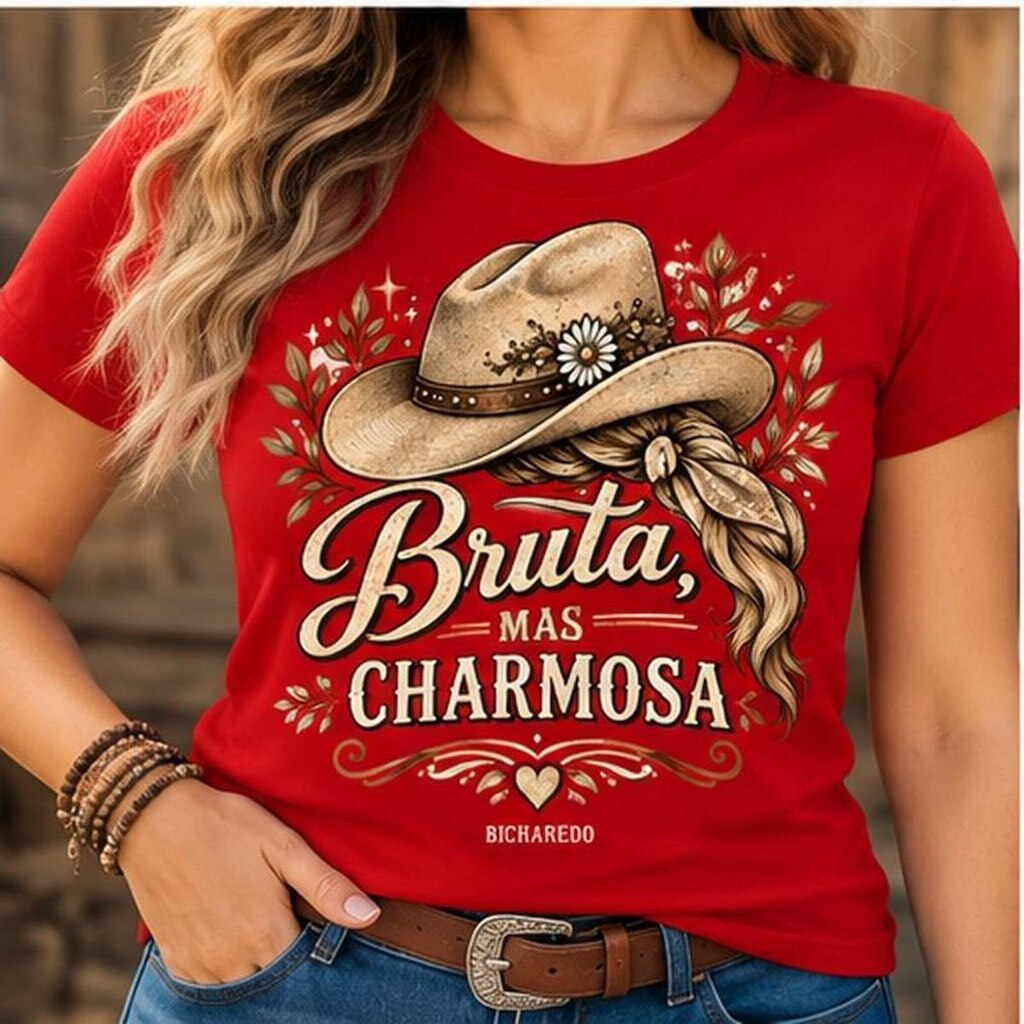 Camisetas Femininas Bruta Mas Charmosa
