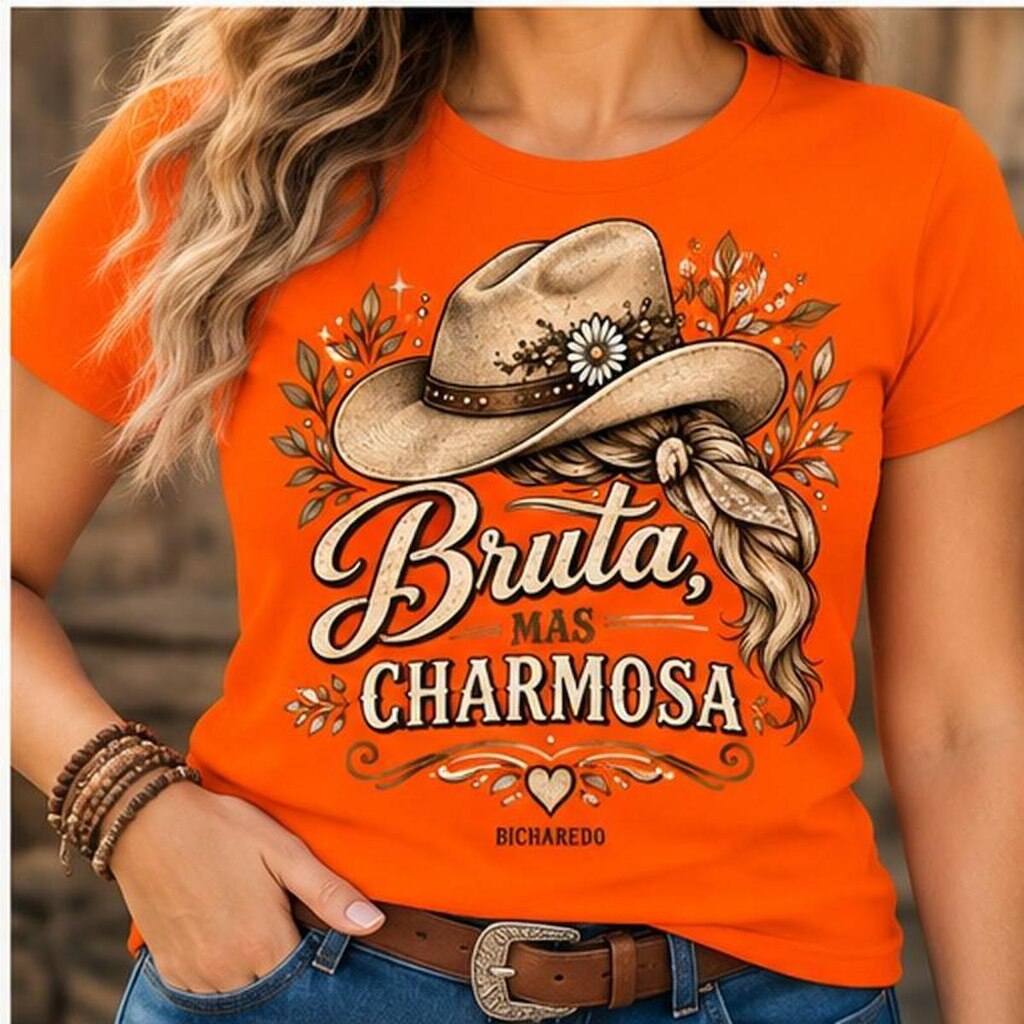 Camisetas Femininas Bruta Mas Charmosa