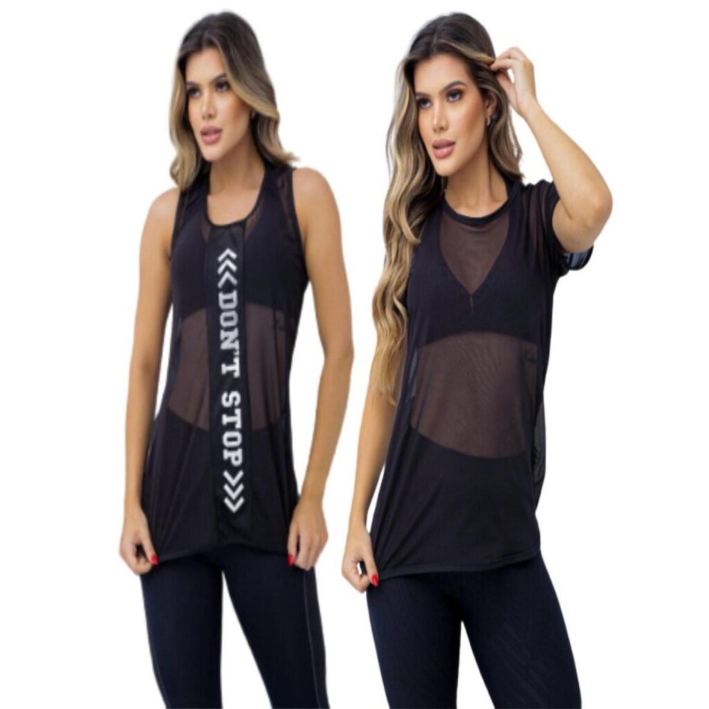 Camisetas Fitness Academia Yoga Pilates Vestleg Tapa Bumbum