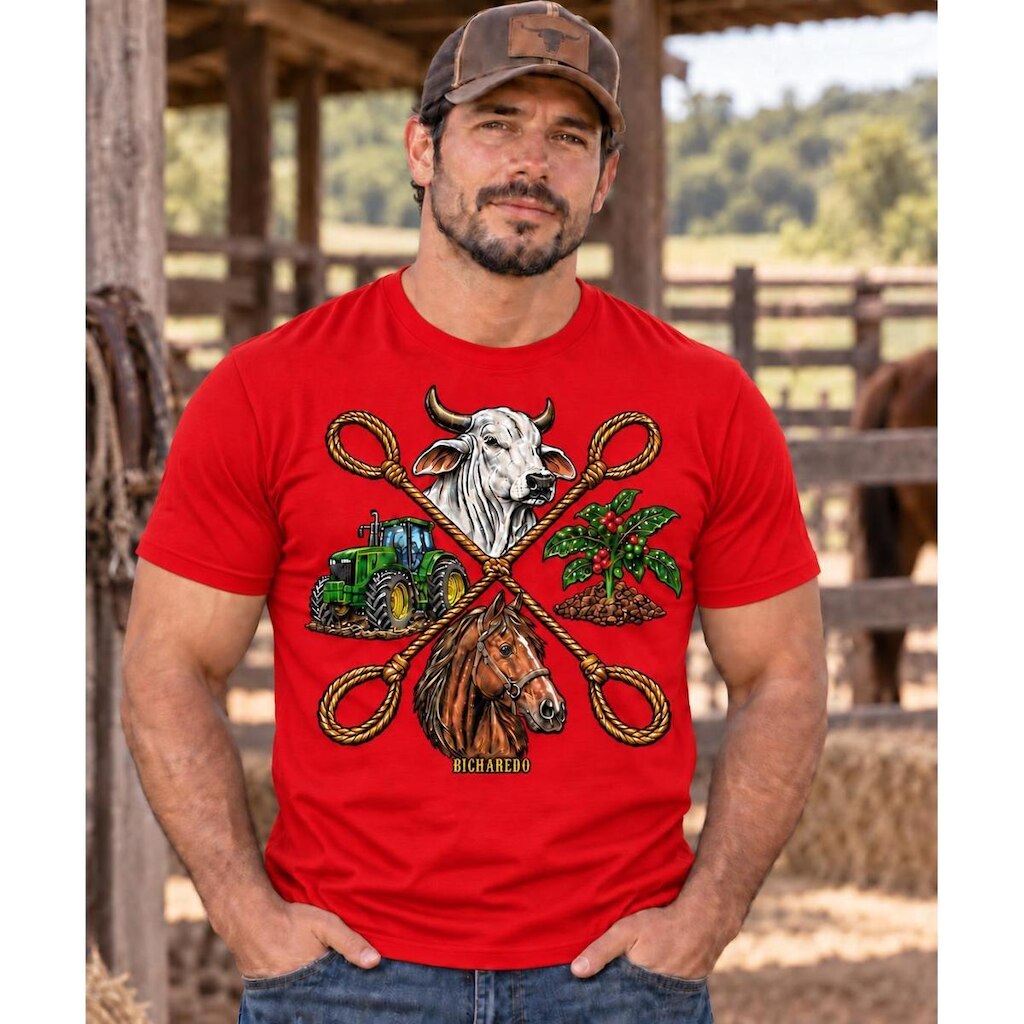 CAMISETAS UNISSEX AGRO DO P ao XG