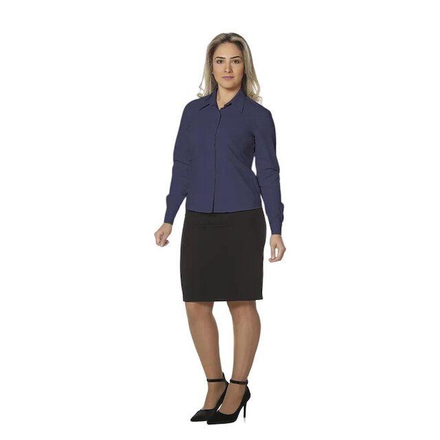 Camisete Feminina manga longa em Grafil