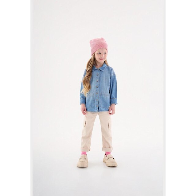 Camisete Jeans Infantil Menina Up Baby