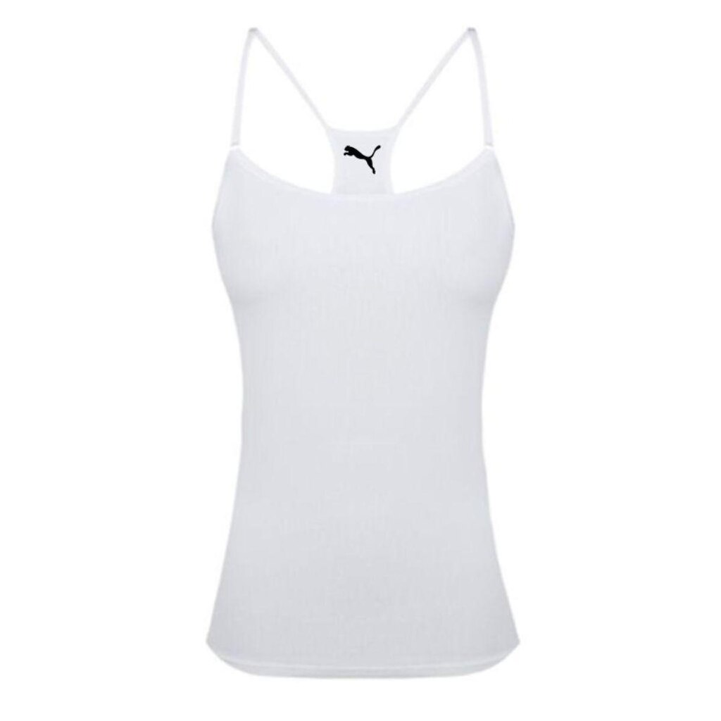 Camisete Puma Nadador Com Alça Regulável Feminina Branca