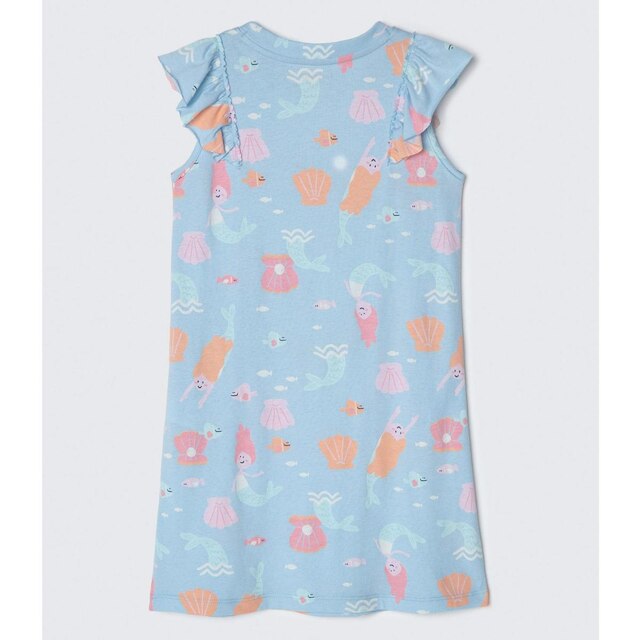 Camisola + Assessório de Cabelo Infantil Fundo do Mar Hering