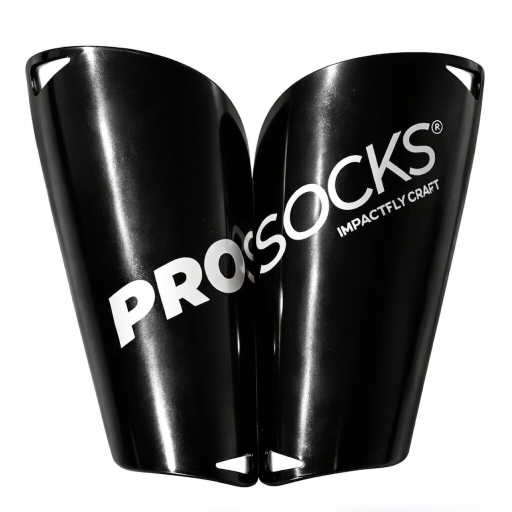 Caneleira Futebol Profissional Prosocks® ImpactFly Absorção de Impacto Ultra Leve