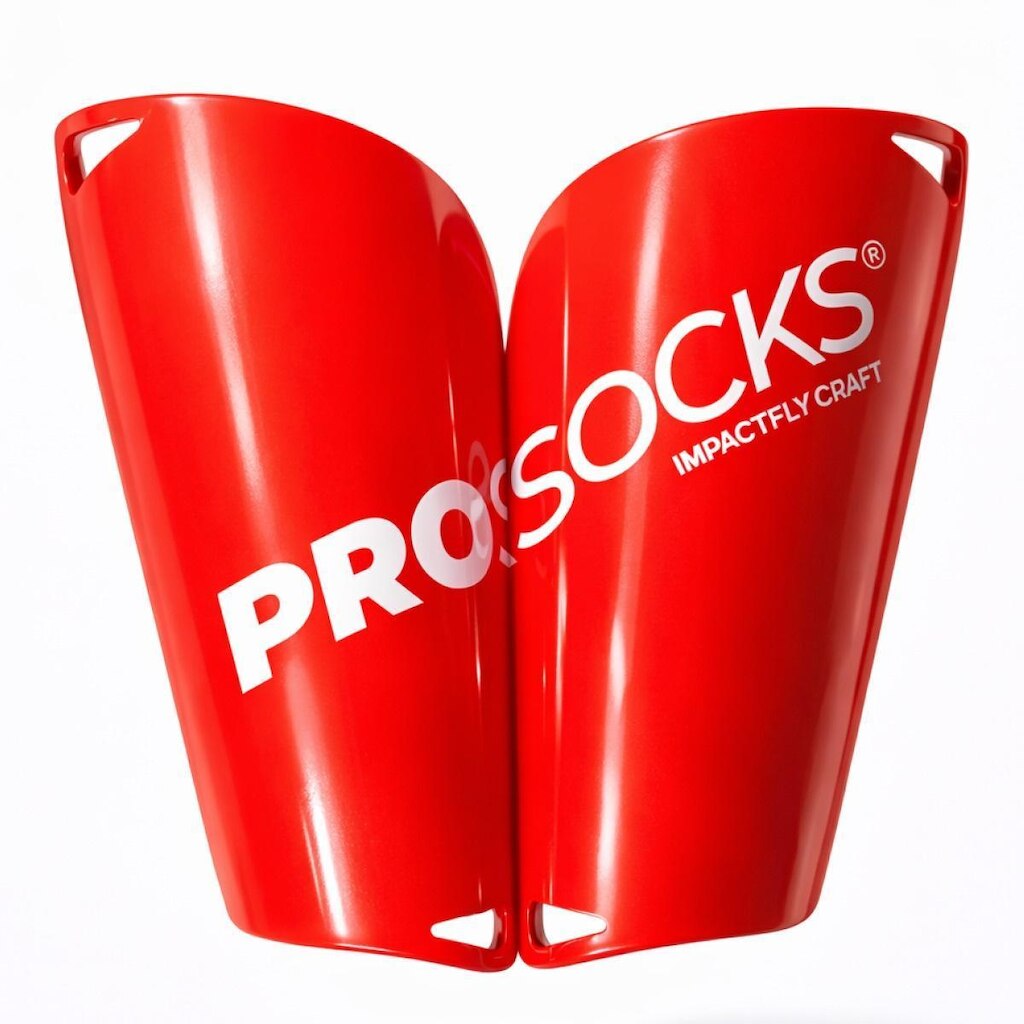 Caneleira Futebol Profissional Prosocks® ImpactFly Absorção de Impacto Ultra Leve