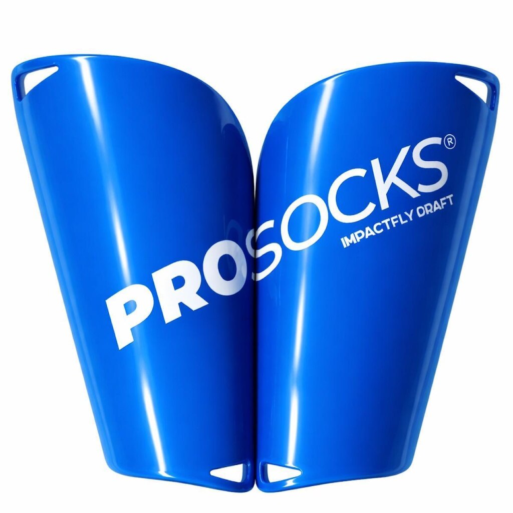 Caneleira Futebol Profissional Prosocks® ImpactFly Absorção de Impacto Ultra Leve