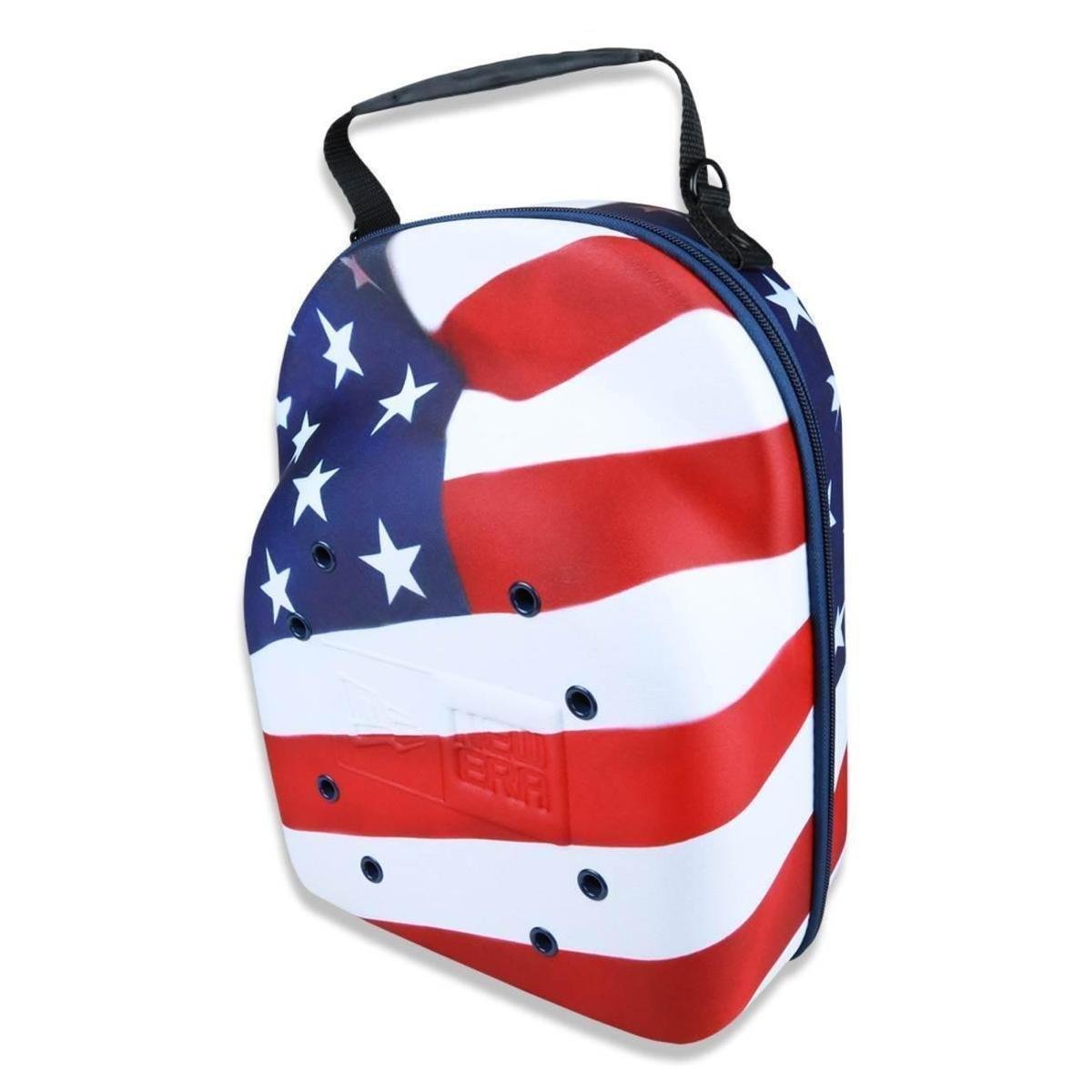 Cap New Era Carrier (Maleta Para Bonés) Bandeira Eua 6 Pack - Azul+Vermelho  | Zattini