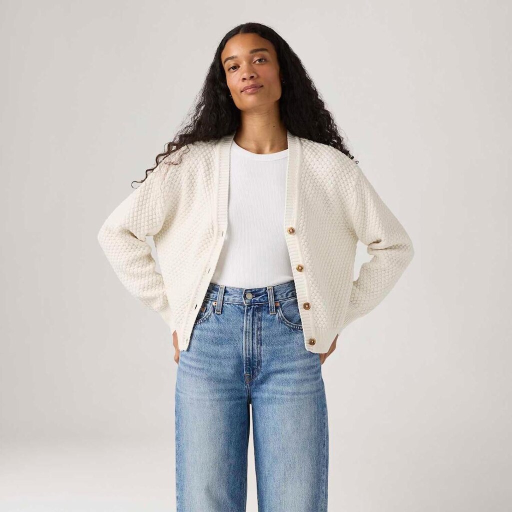 Cardigã Levi's Snowflack Branco Feminino