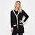 Cardigan Facinelli Longo Clássico Feminino - Preto