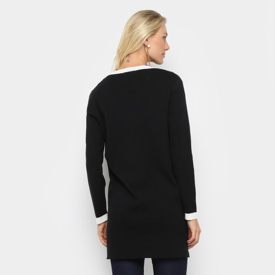 Cardigan Facinelli Longo Clássico Feminino