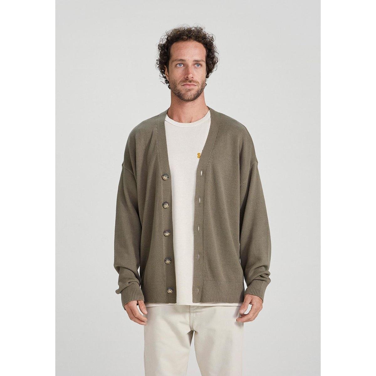 Cardigan Masculino Comfort Em Tricô | Zattini