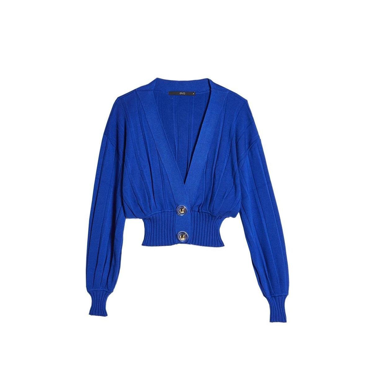 cardigan plissado