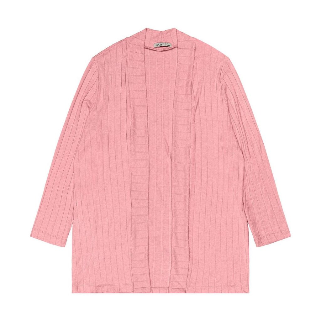 Cardigan Plus Size Feminino Secret Glam Rosa