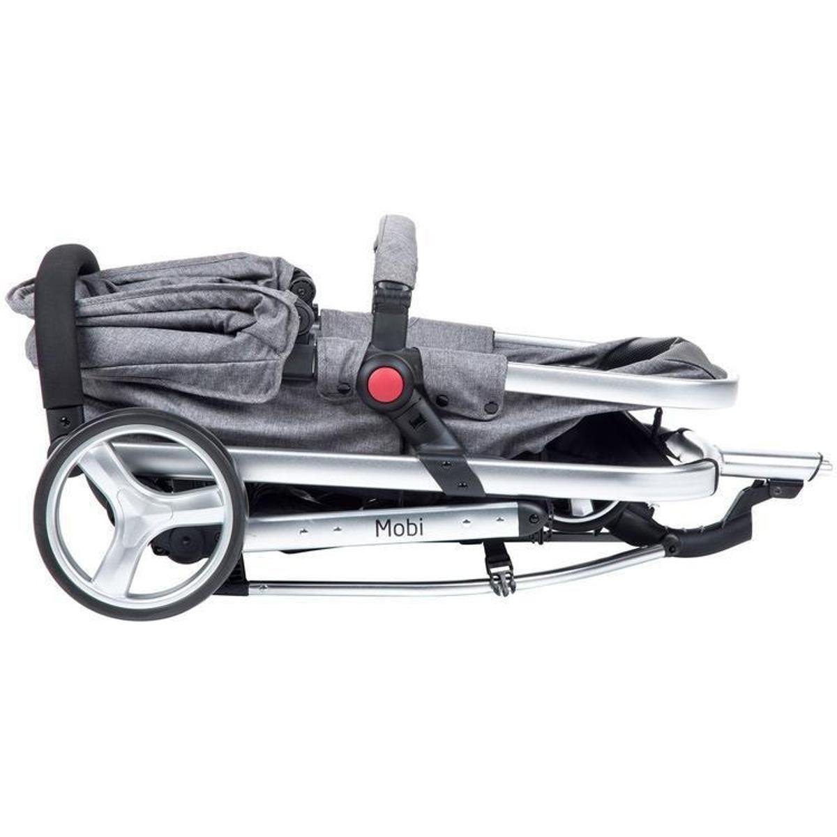 Carrinho de Bebê Safety 1st Travel System Mobi TS até 13kg - Cinza | Zattini