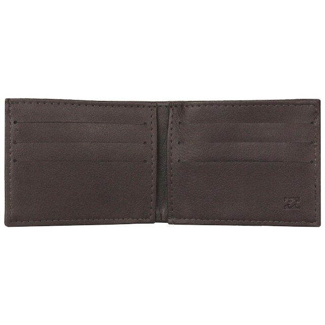 Carteira Billabong Arch Plate Marrom