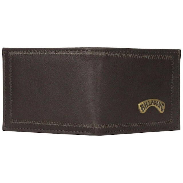 Carteira Billabong Arch Plate Marrom