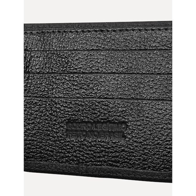 Carteira Calvin Klein Jeans Masculino Couro CKJ Upper Preta
