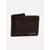 Carteira Calvin Klein Masculina Couro Textura Recorte Logo Marrom - Marrom