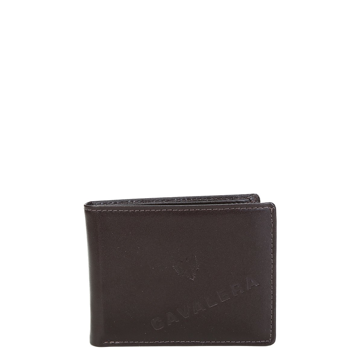 Carteira Couro Cavalera Fernando Masculina - Café Menor preço em Carteira Couro Cavalera Fernando Masculina - Café