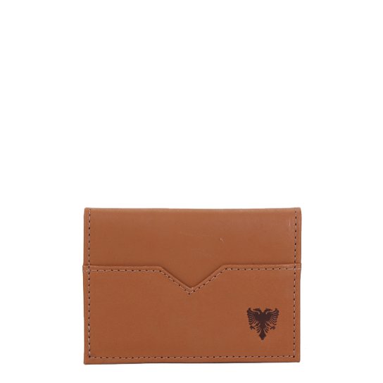 Carteira Couro Cavalera Johnson Masculina - Caramelo