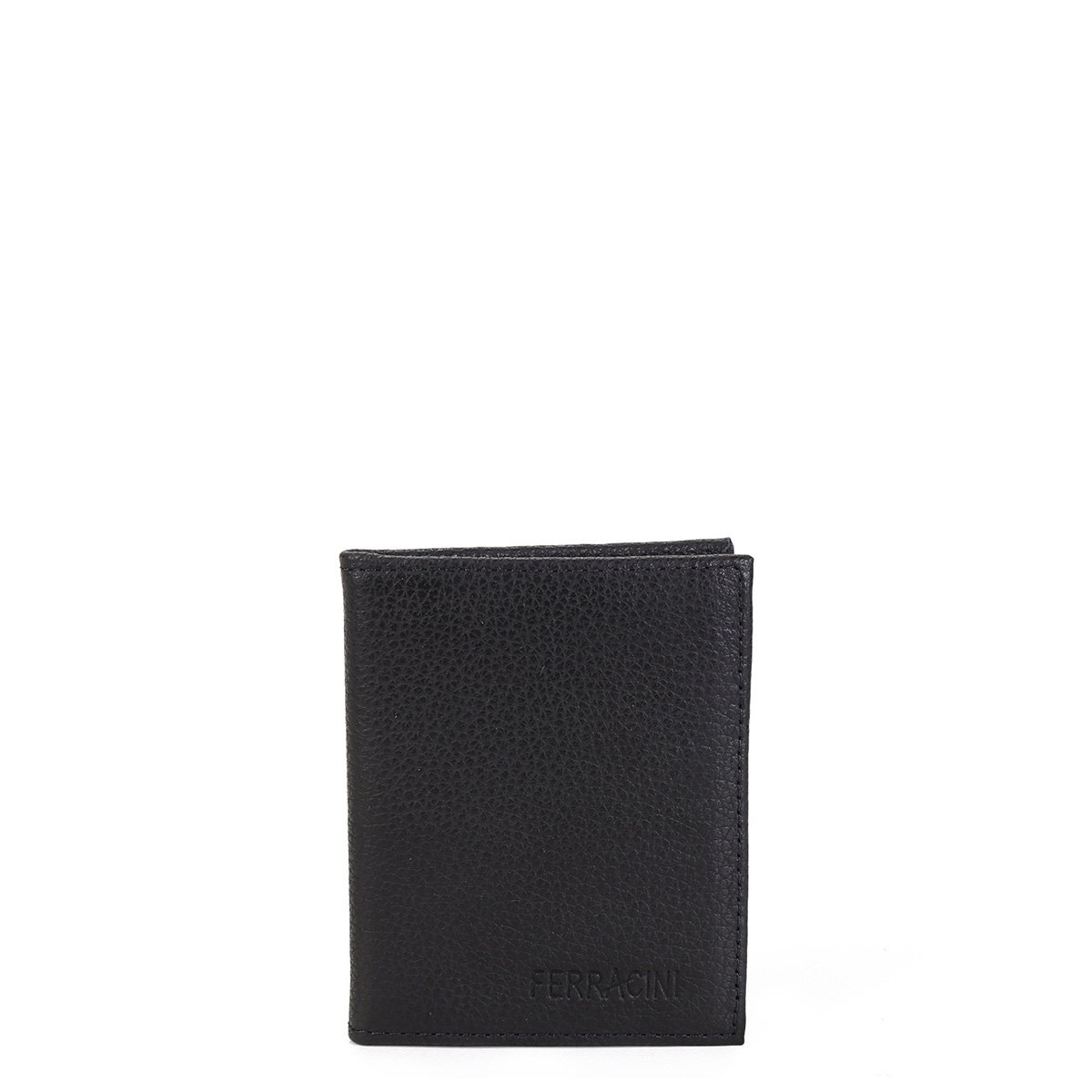 Carteira Couro Ferracini Leblon Masculina - Preto Menor preço em Carteira Couro Ferracini Leblon Masculina - Preto