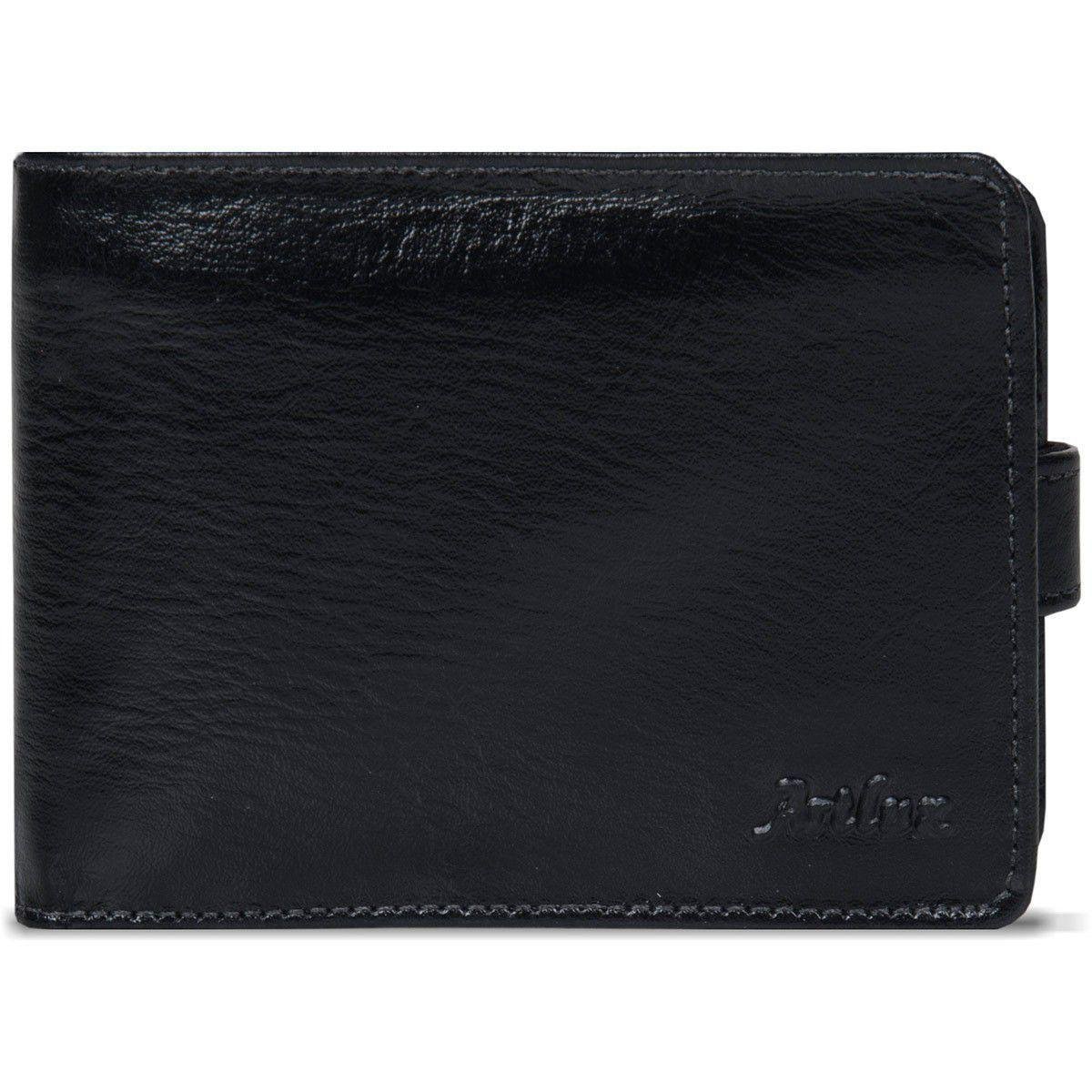 Carteira Couro Masculina Artlux 045 - Preto Menor preço em Carteira Couro Masculina Artlux 045 - Preto