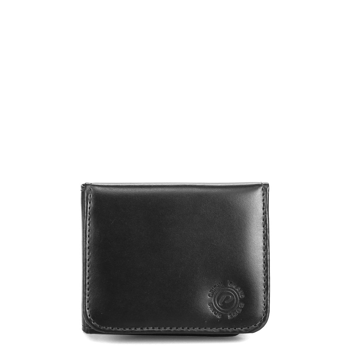 Carteira Couro Pegada Masculina - Preto Menor preço em Carteira Couro Pegada Masculina - Preto