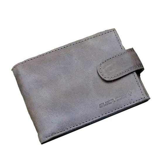 Carteira De Couro Surf.com Masculina - Marrom