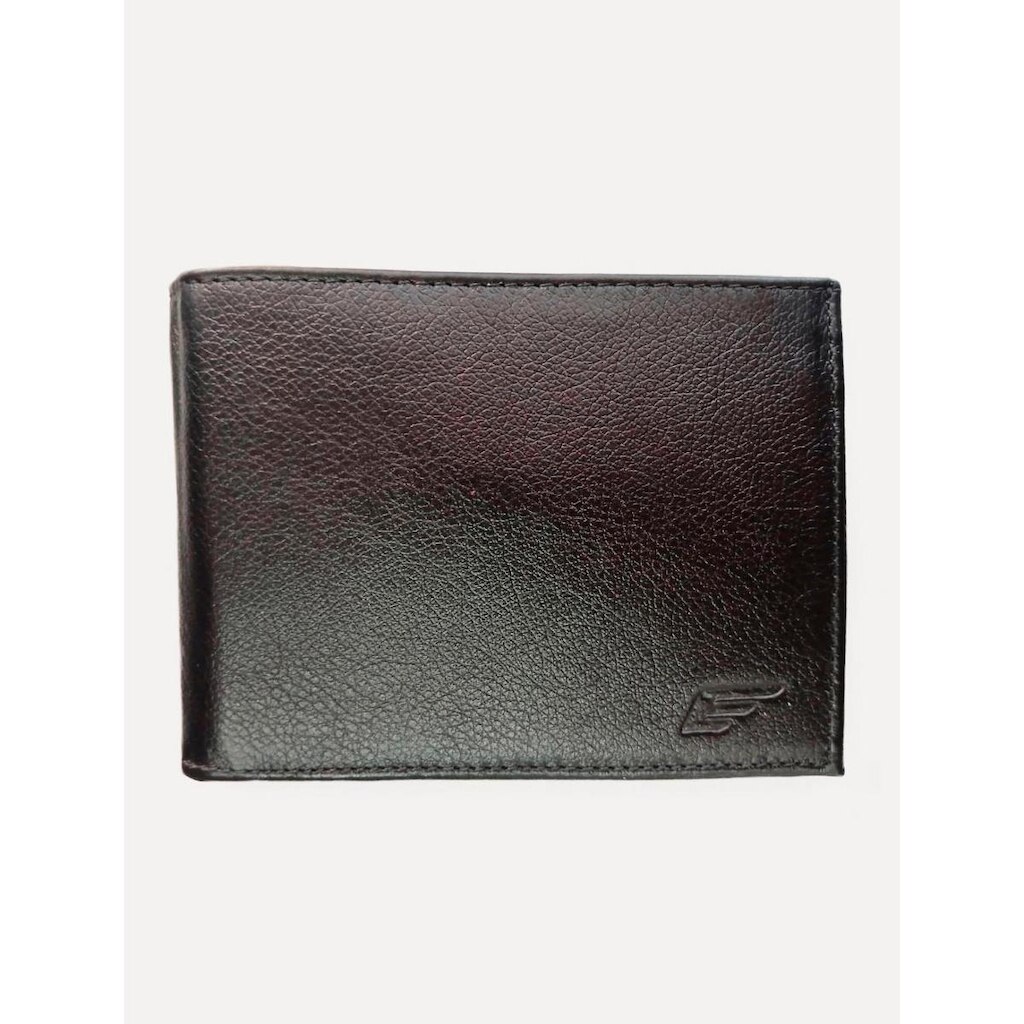 Carteira Ellus Masculina Porta-Cartão Couro Ellord Marrom Escuro 64EZJ51584 58
