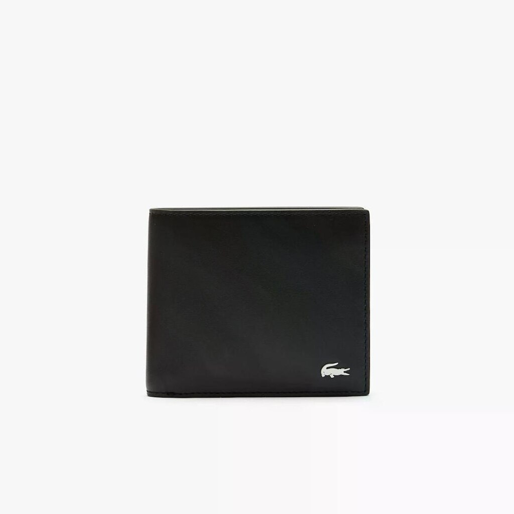 Carteira em Couro Lacoste Fitzgerald Masculina