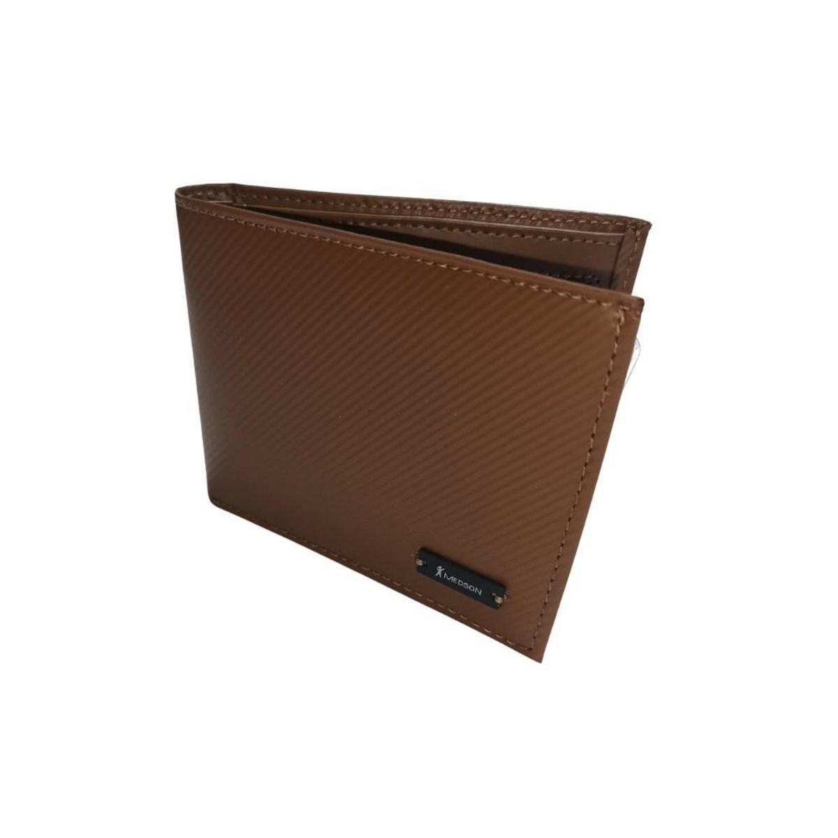 Carteira Em Couro Masculina Soft Rique Medson - Caramelo | Zattini