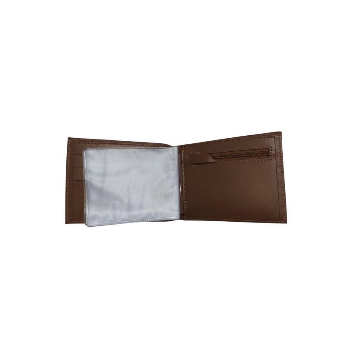 Carteira Em Couro Masculina Soft Rique Medson - Caramelo | Zattini