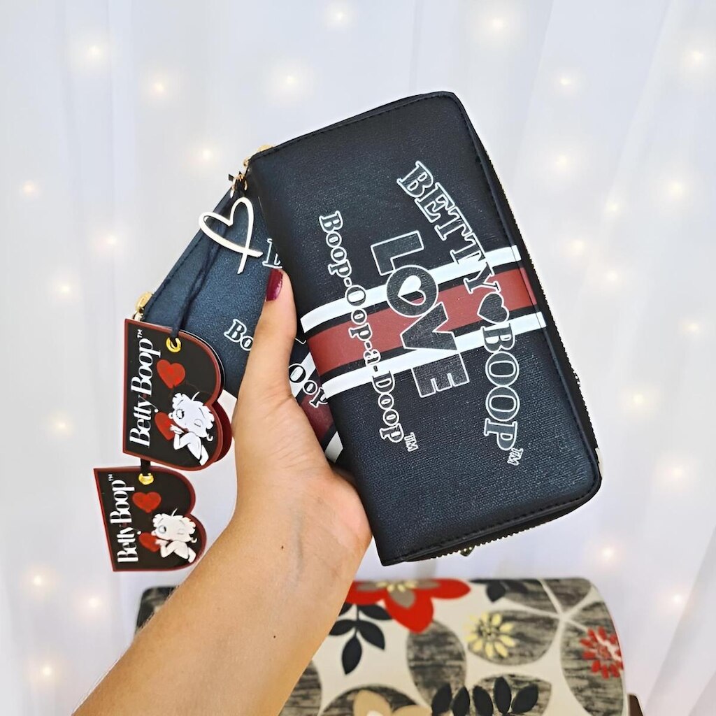 Carteira feminina Betty Boop