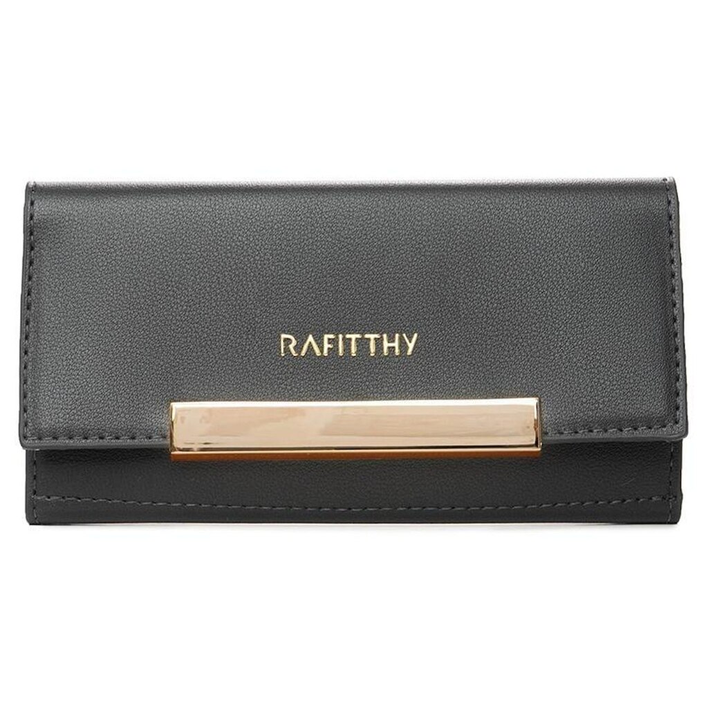 Carteira Feminina Casual Dia a Dia Porte Pequeno Detalhe Metalizado Rafitthy 28.16401a