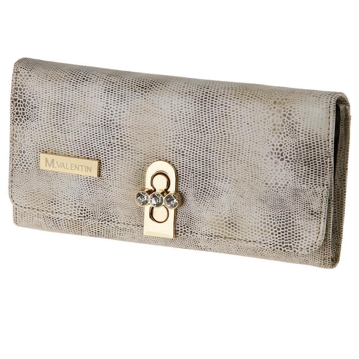 Carteira Feminina em Couro M.Valentin 7020C Menor preço em Carteira Feminina em Couro M.Valentin 7020C