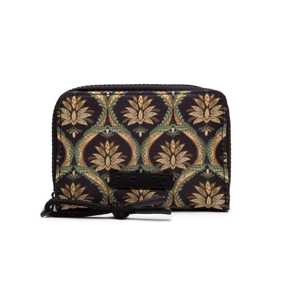 Carteira Feminina Farm  Ziriguidum Joia Boho 78321794 Preto