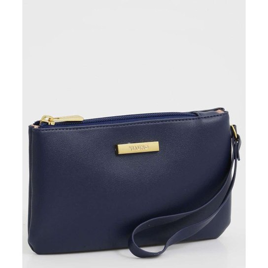 Carteira Feminina Via Uno - 10049719567 - Azul
