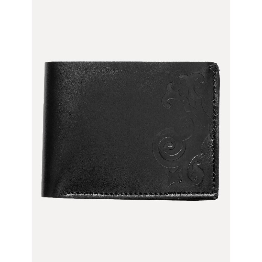 Carteira John John Masculina Couro Lior Preto