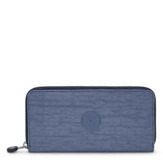 Carteira Kipling Money World Blue Lover
