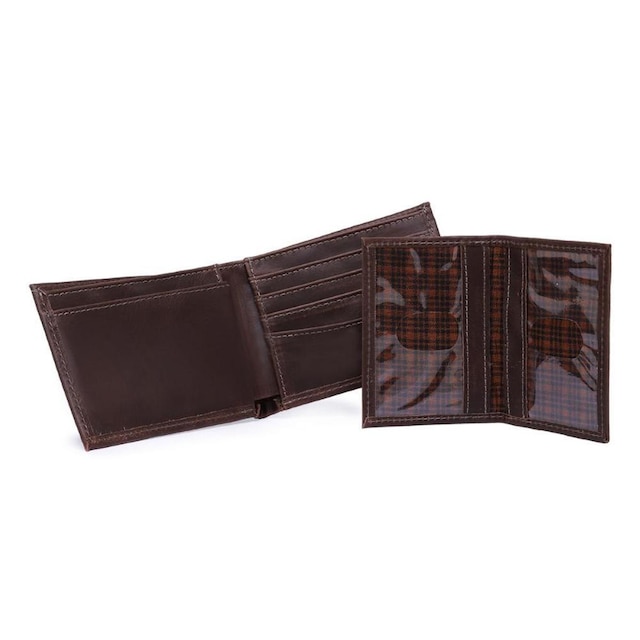 Carteira Masculina Couro Fossil Resistente Grande Com Porta CNH Removivel Divisorias Para Cartoes